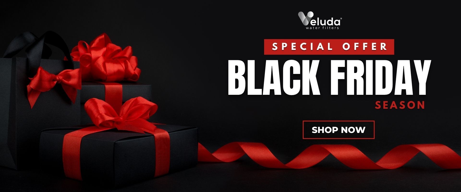 Black Friday Season στη Veluda Water Filters