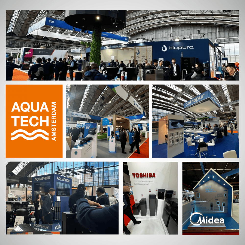 Η Veluda στην Aquatech Η Veluda στην Aquatech